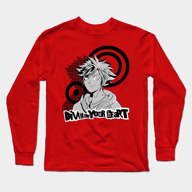 Dive in your heart Long Sleeve T-Shirt by Decimo's